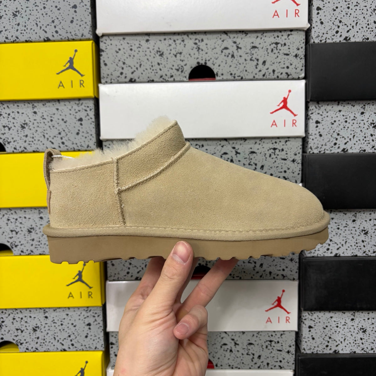 UGG Ultra Mini Boot – Sand (Sizes 35–40)