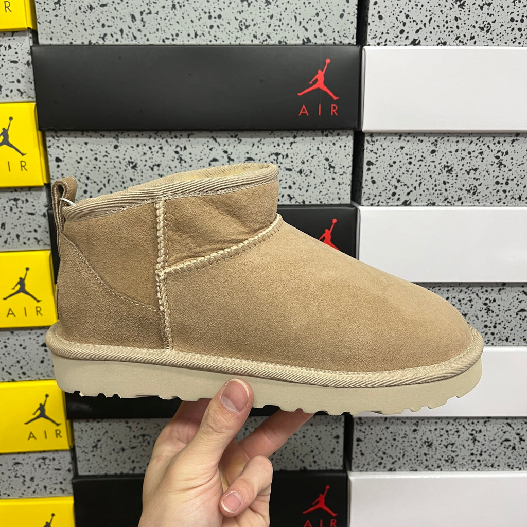 UGG Classic Ultra Mini Boot – Sand (Sizes 35–44)
