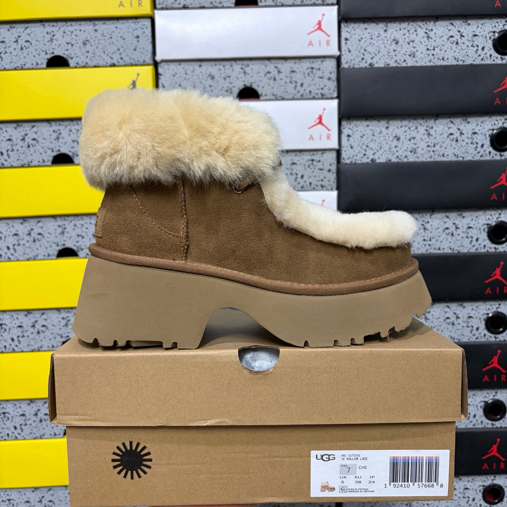 UGG Goldenstar Platform Boot – Chestnut (Sizes 35–40)