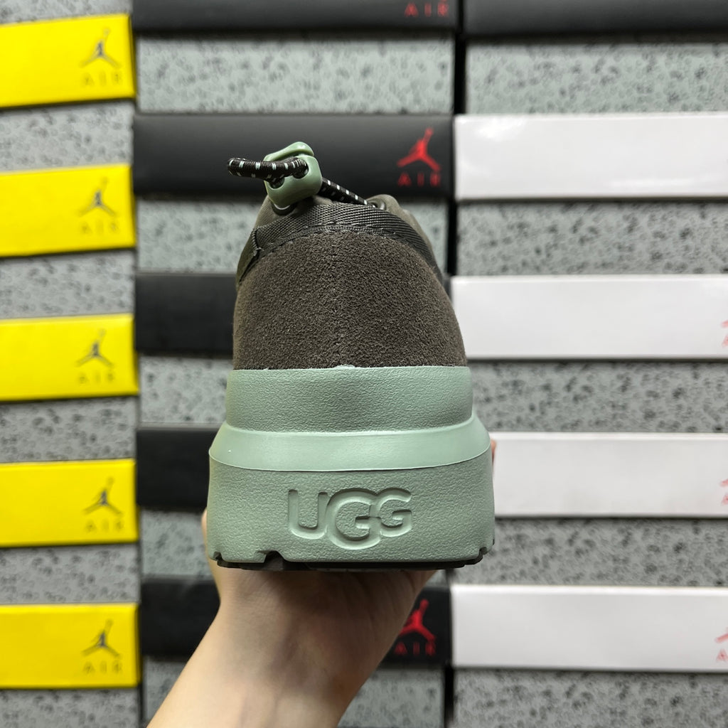 UGG Platform Sneaker – Olive & Mint (Sizes 35–45)