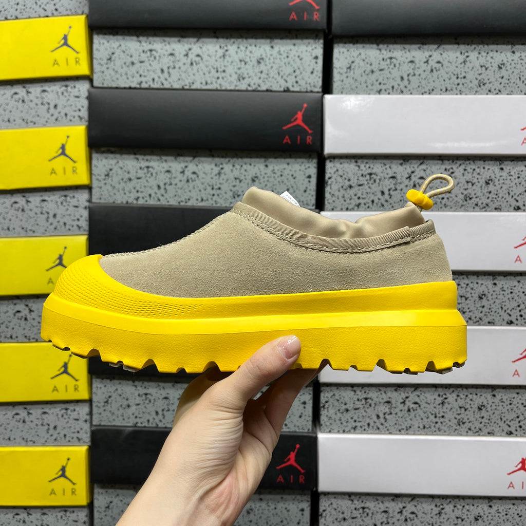 UGG Platform Sneaker – Sand & Yellow (Sizes 35–45)