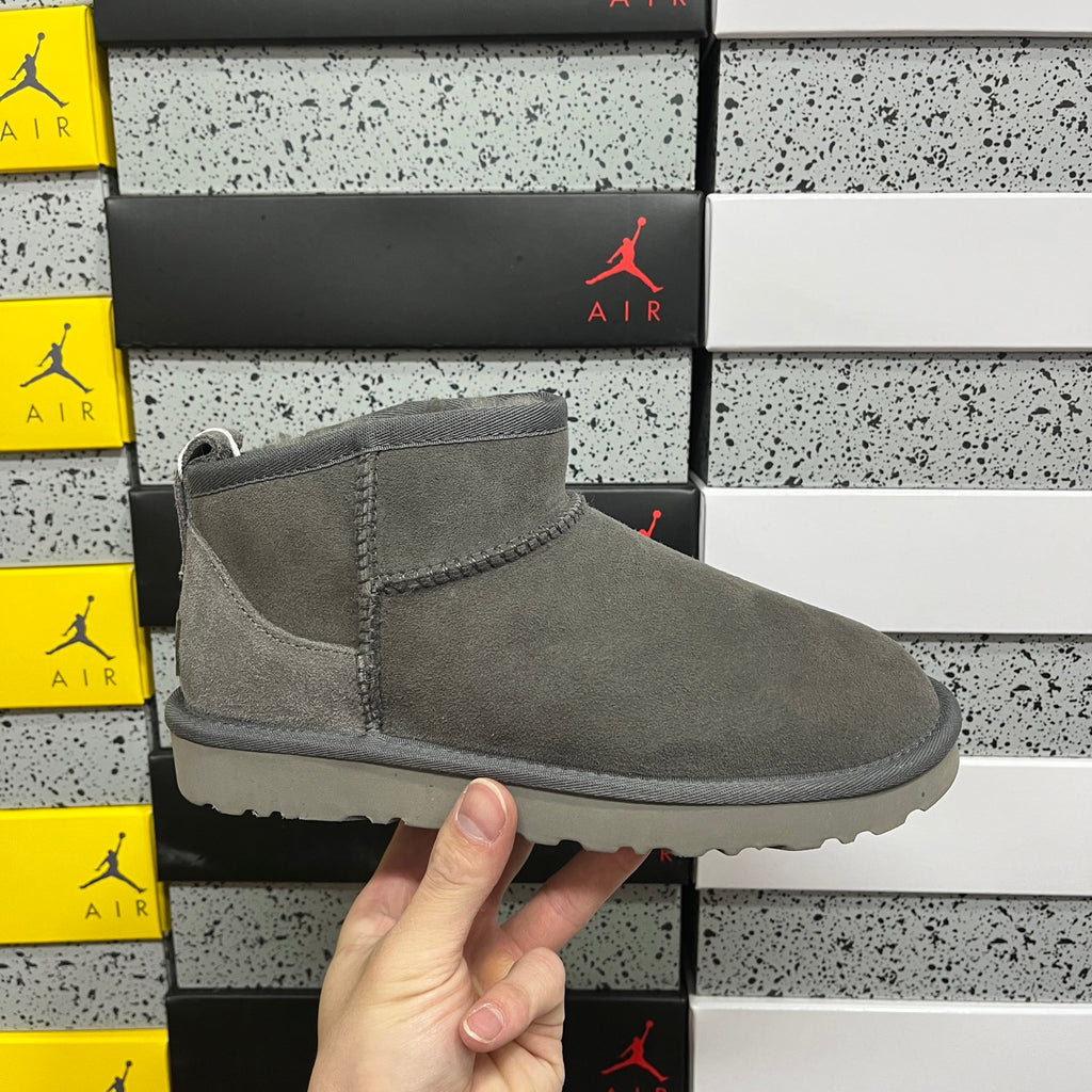 UGG Classic Ultra Mini Boot – Grey (Sizes 35–44)