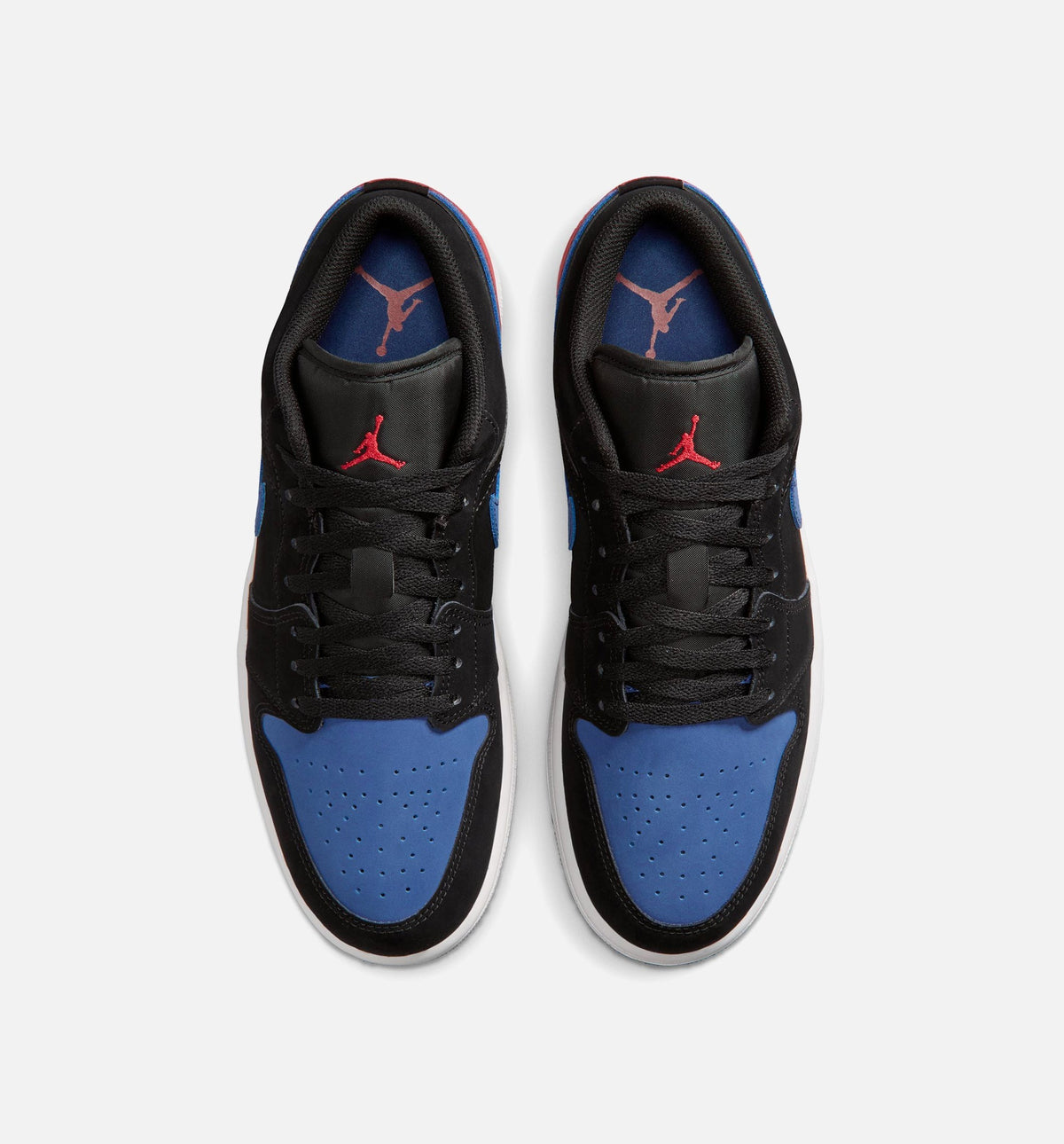 Air Jordan 1 Low – Men's Lifestyle Shoe in Black/Summit White/True Blue/Varsity Red