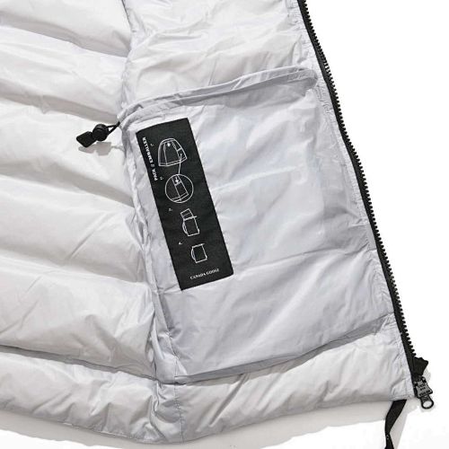 Canada Goose Arctic Program White Packable Down Jacket