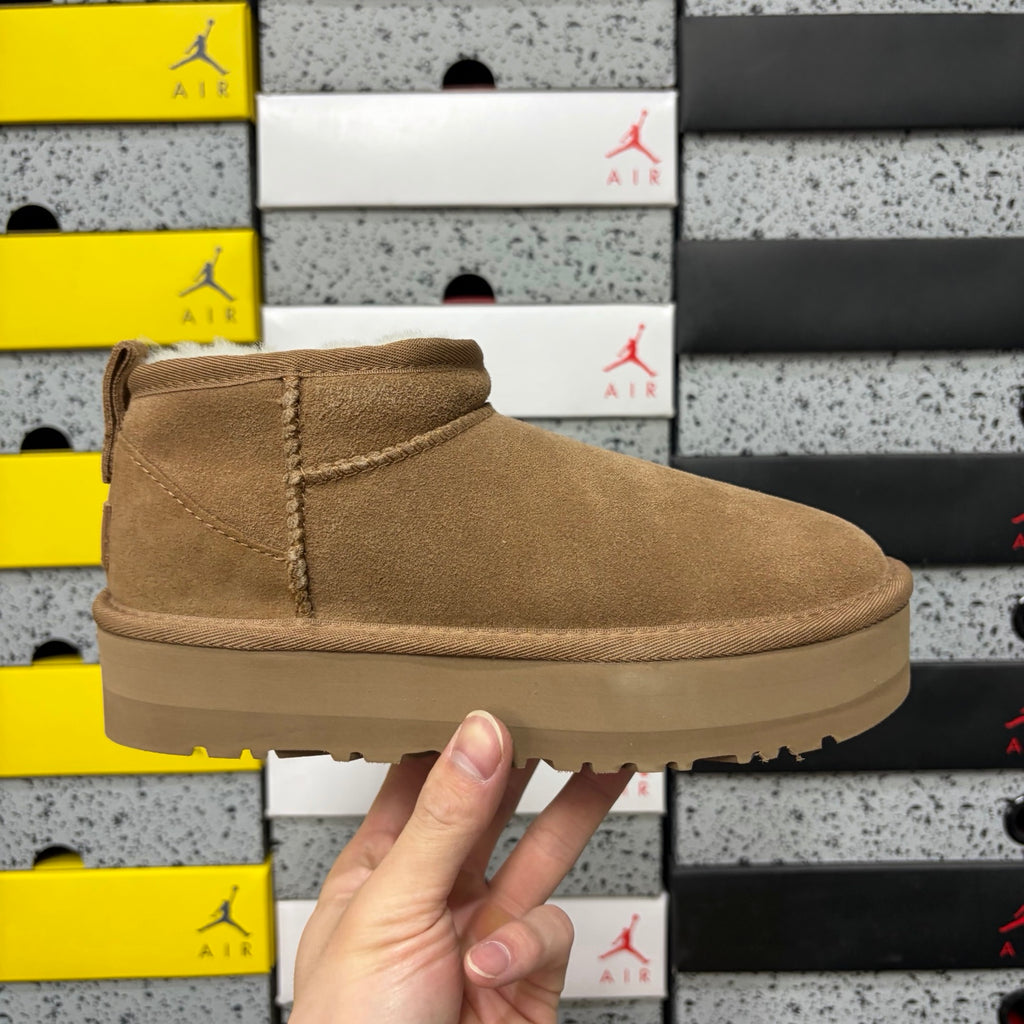 UGG Ultra Mini Platform Boot – Chestnut (Sizes 35–40)