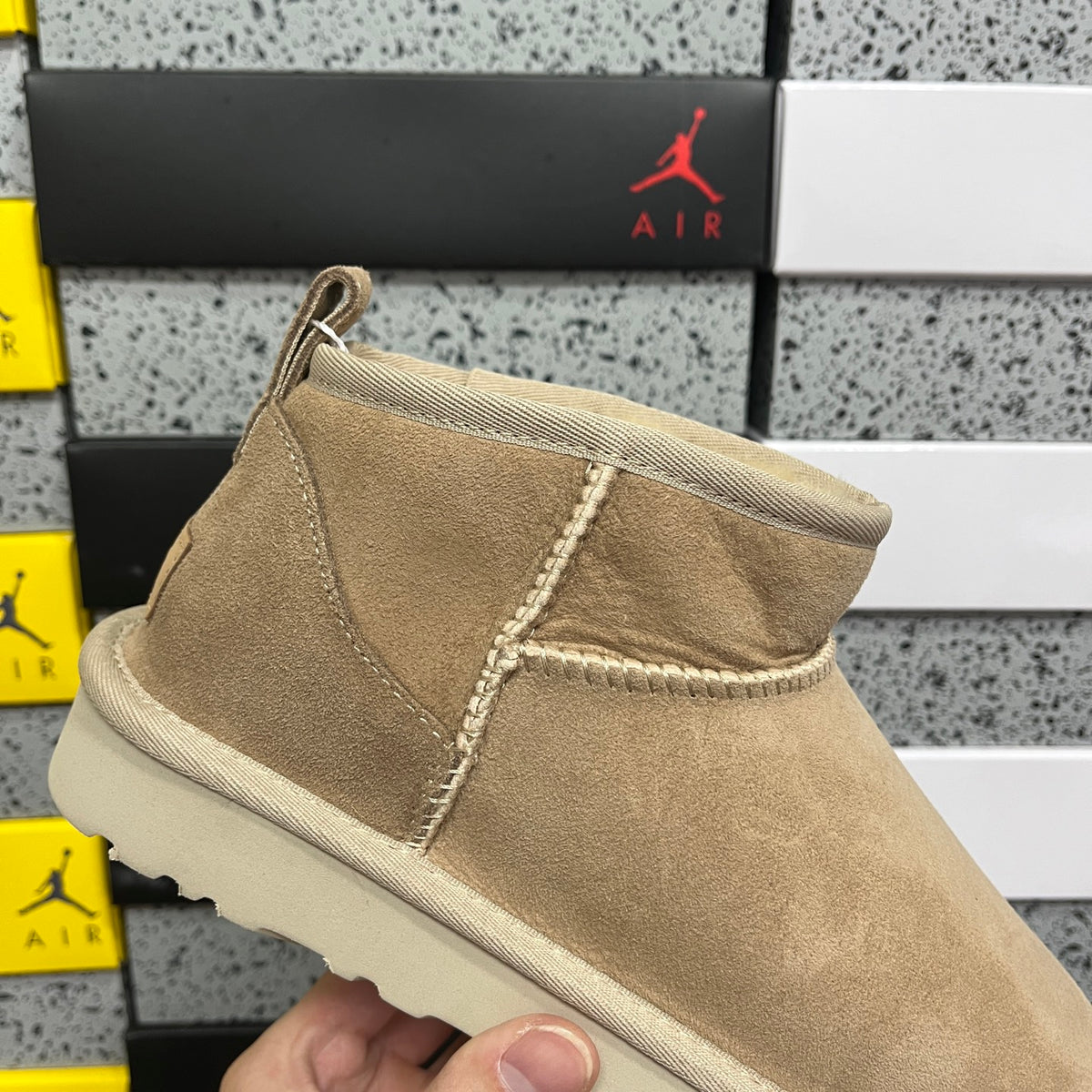 UGG Classic Ultra Mini Boot – Sand (Sizes 35–44)