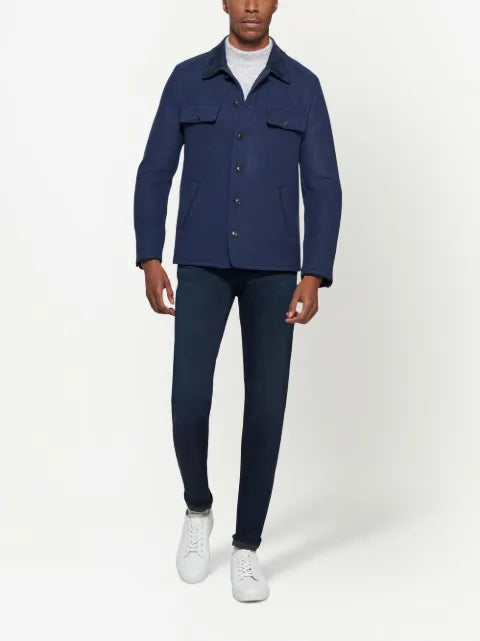 Norwegian Wool Oslo wool shirt jacket