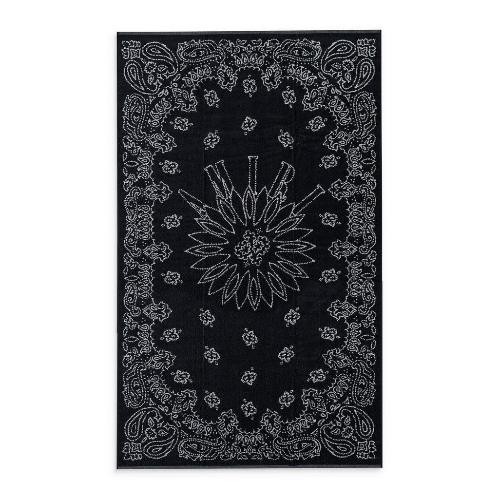 Black Bandana Towel