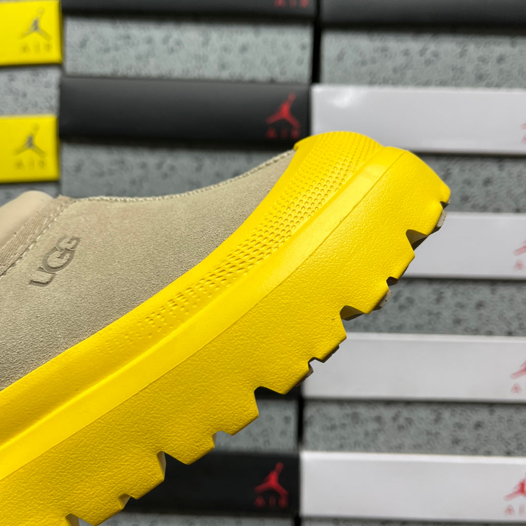UGG Platform Sneaker – Sand & Yellow (Sizes 35–45)