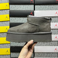 UGG Classic Ultra Mini Platform Boot – Grey (Sizes 35–40)