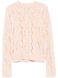 OUR LEGACY cable sonar round-neck jumper