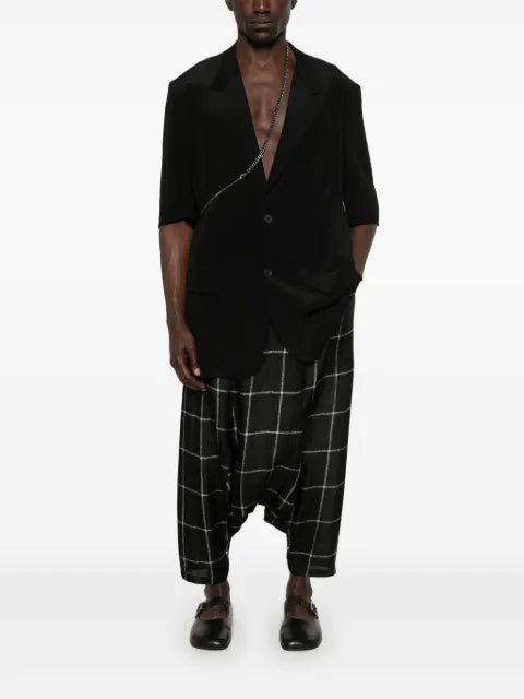 Yohji Yamamoto silk blazer