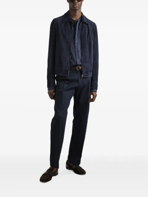 Dolce & Gabbana lamb-suede jacket