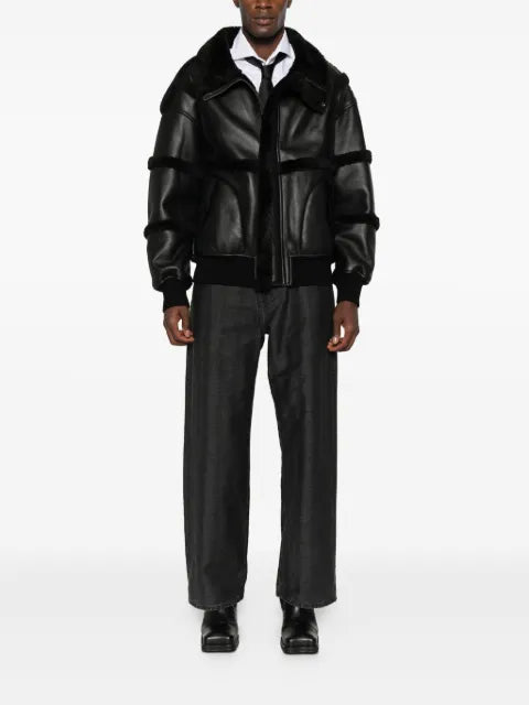 Feng Chen Wang reversible shearling jacket