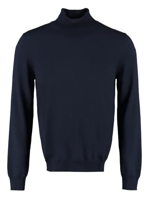 THE (Alphabet) turtleneck wool sweater