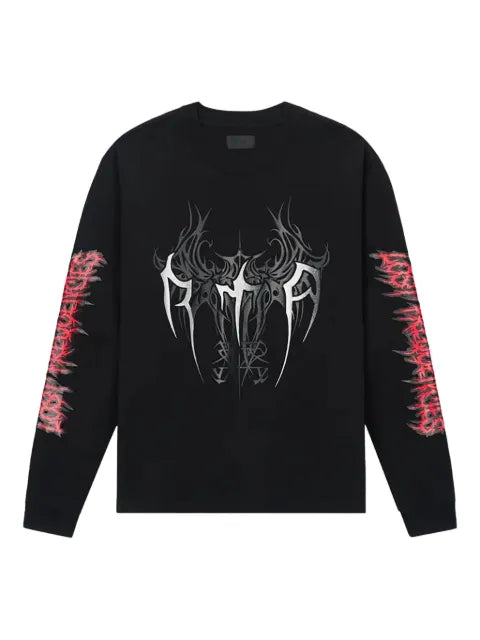 RTA Lawrence "Black Cyber Sigilism" sweatshirt