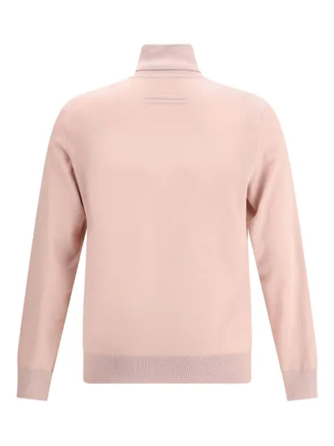 Zegna turtleneck ribbed sweater