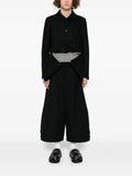 Black Comme Des Garçons cut-out blazer