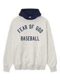 FEAR OF GOD ESSENTIALS x MLB logo hoodie