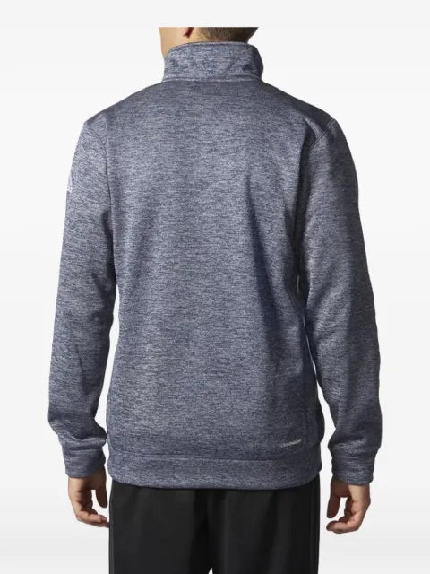 adidas flag-embroidered zip jacket