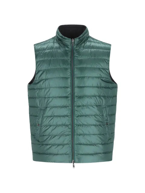 Herno zip-up quilted gilet