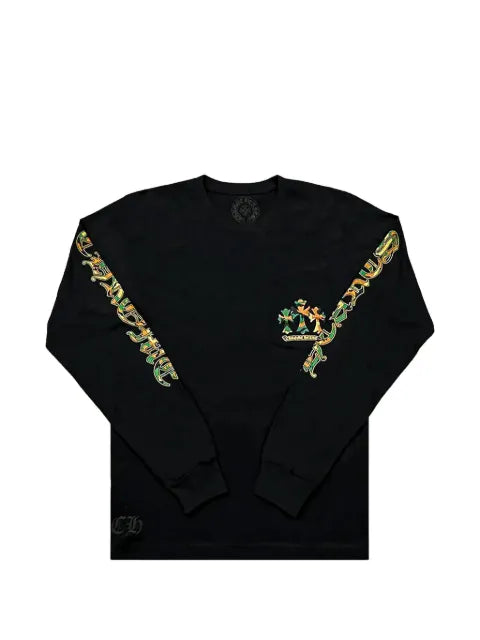 Chrome Hearts horseshoe camo long-sleeve sweatshirt