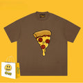Drew T-shirts Pizza Smiley T-shirt