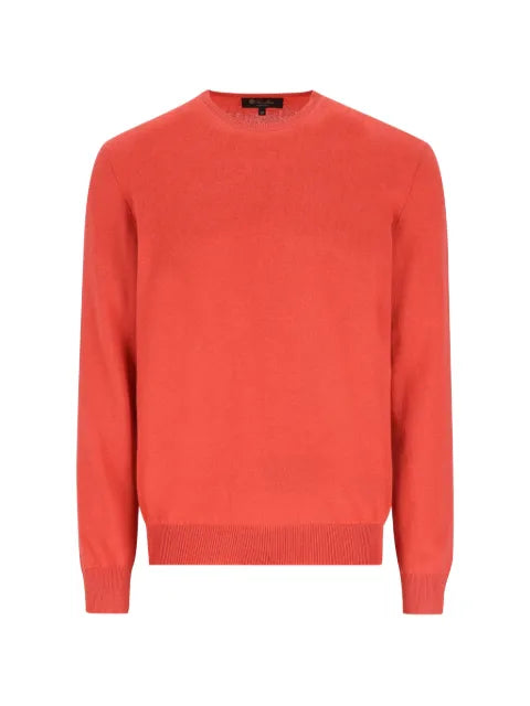 Loro Piana ribbed crew neck sweater