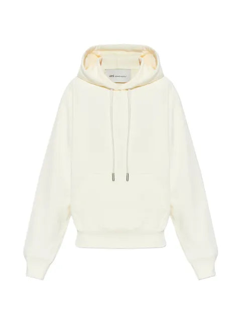 AMI Paris Ami De Coeur drawstring hooded sweater