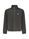 Tommy Hilfiger logo-patch zip-up jacket
