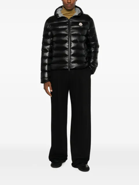 Moncler Forzo hooded packable short down jacket