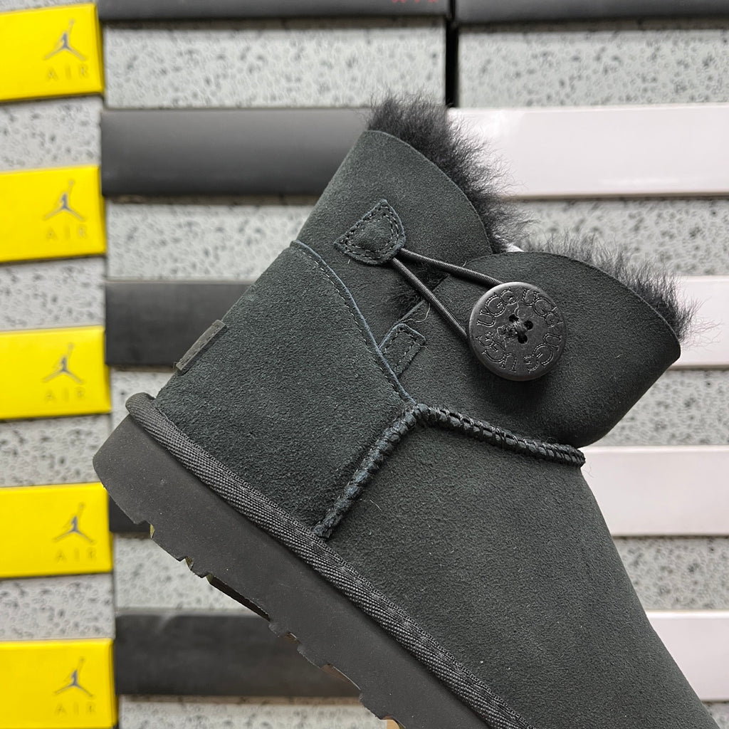 UGG Bailey Button Mini Boot – Black