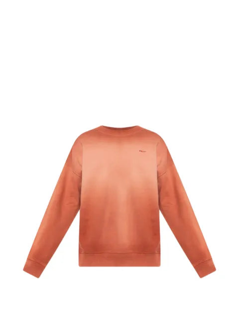 Diesel gradient-effect logo-embroidered sweater