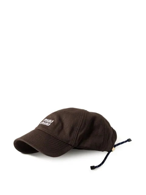 Miu Miu denim baseball cap