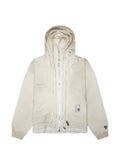 Maison MIHARA YASUHIRO triple-layered distressed zip-up hoodie