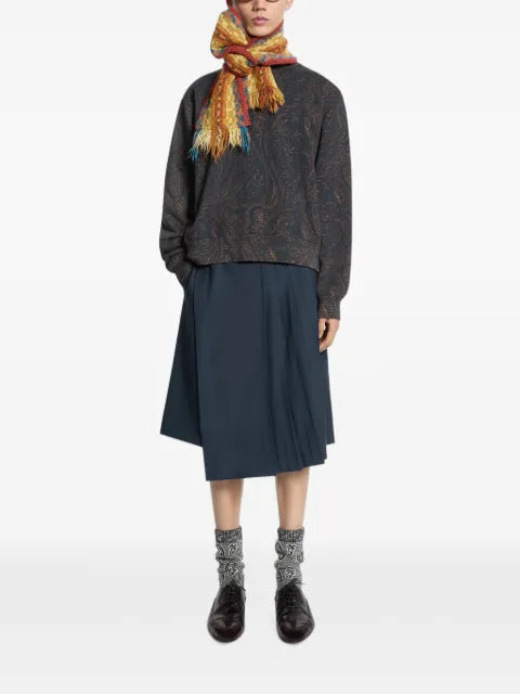DRIES VAN NOTEN overdyed sweatshirt