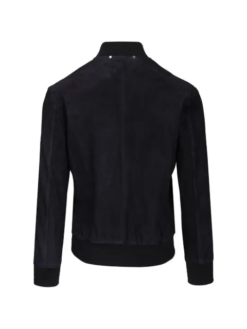 Paul Smith suede zip bomber jacket