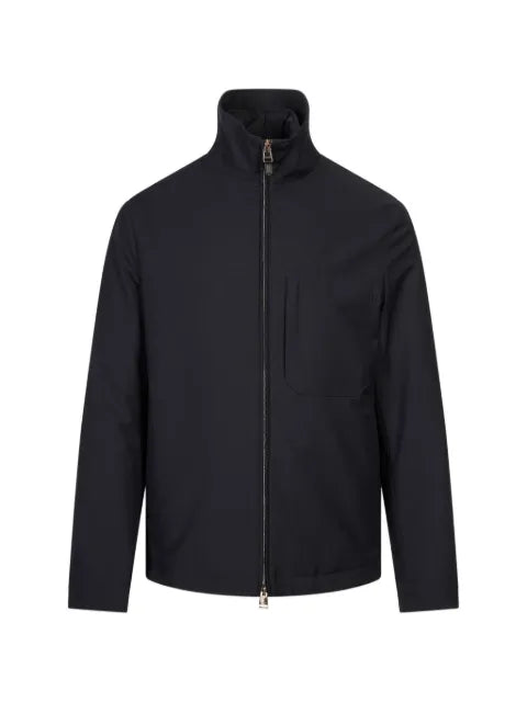 Canali high-neck 2-in-1 jacket