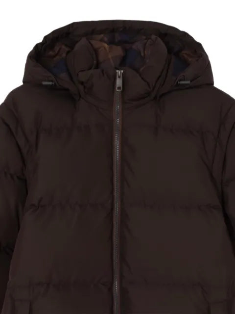 Burberry detachable-sleeve puffer jacket