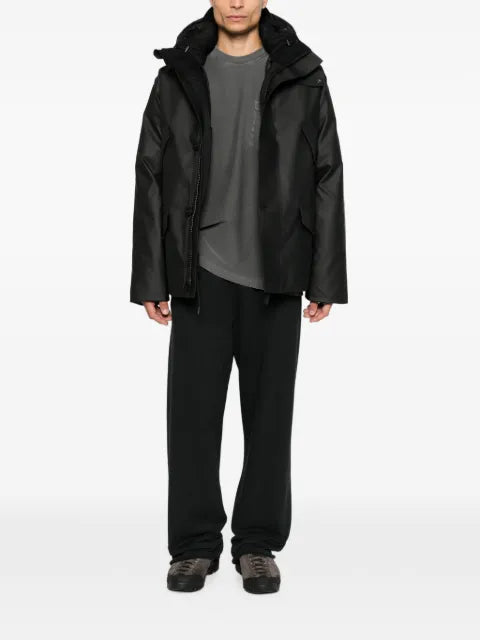 Rains hooded-padded jacket