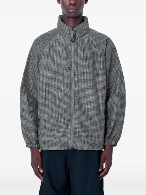 Comme des Garçons Homme checked hooded jacket