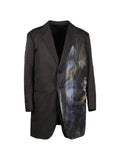 Yohji Yamamoto graphic-print reversible blazer