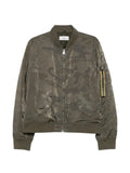 FENDI camouflage-pattern bomber jacket