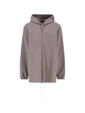 Rick Owens cashmere hooded jacket