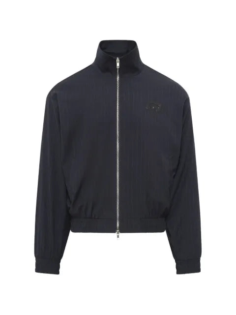 KidSuper Eye Patch pinstripe jacket