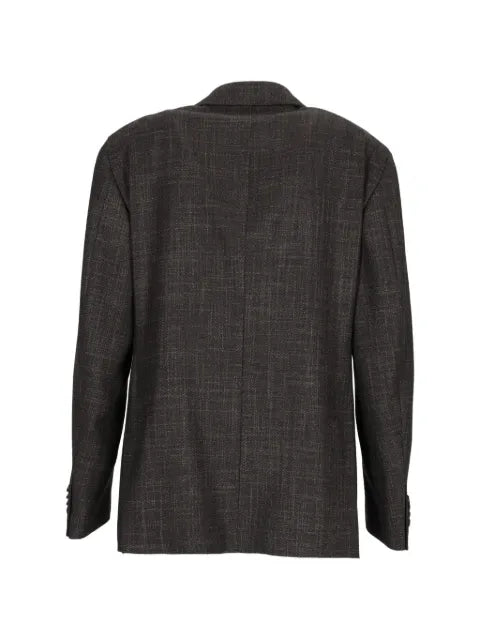 Luigi Bianchi Drop 7 herringbone-pattern blazer