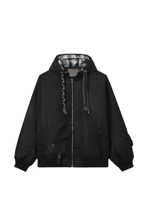 Musium Div. hooded bomber jacket