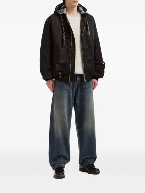 Musium Div. hooded bomber jacket
