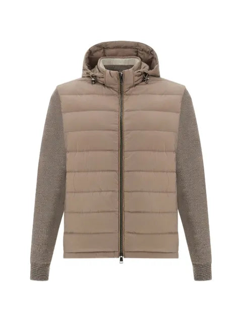 Paul & Shark quilted-down panelled jacket
