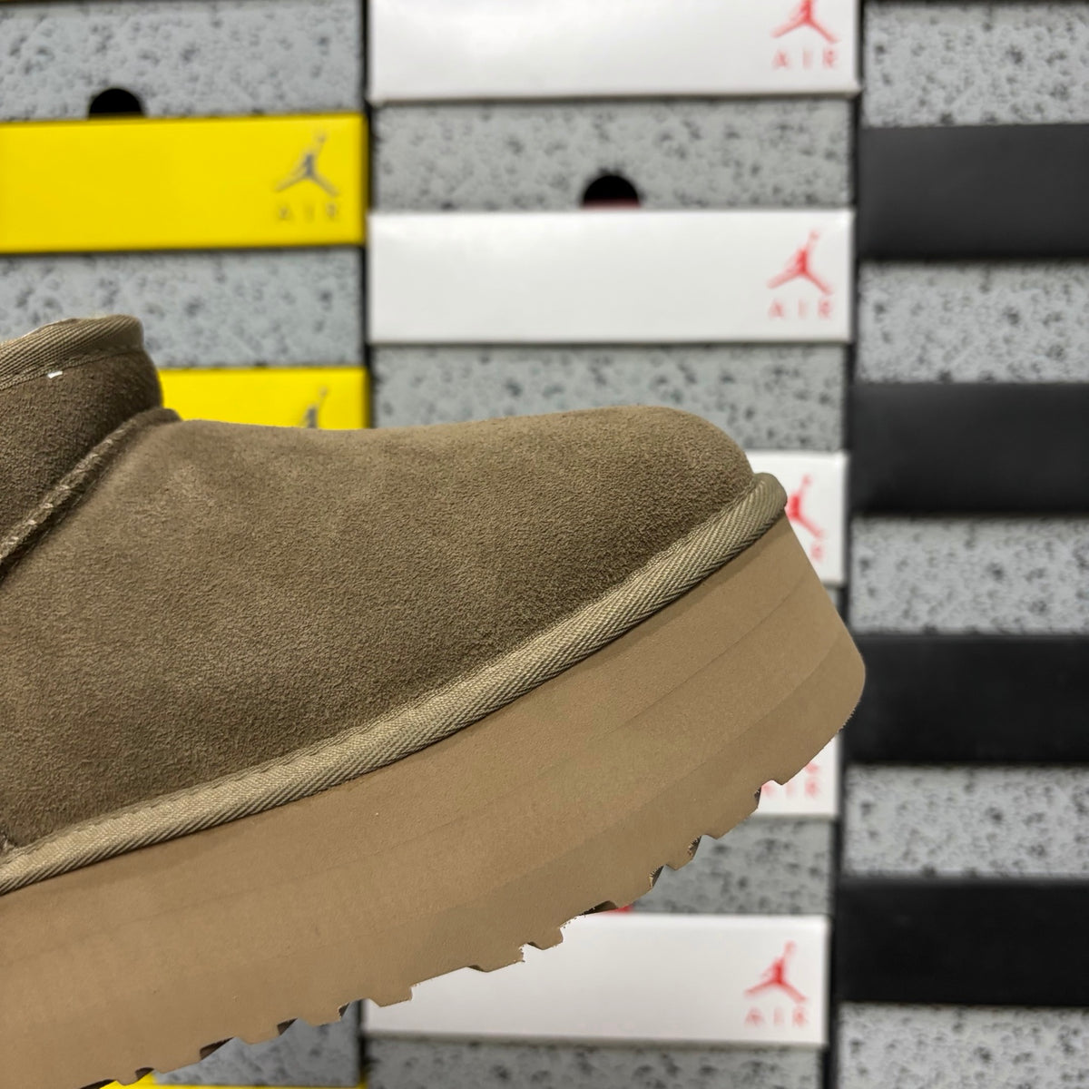 UGG Ultra Mini Platform Boot – Taupe | 5cm Platform